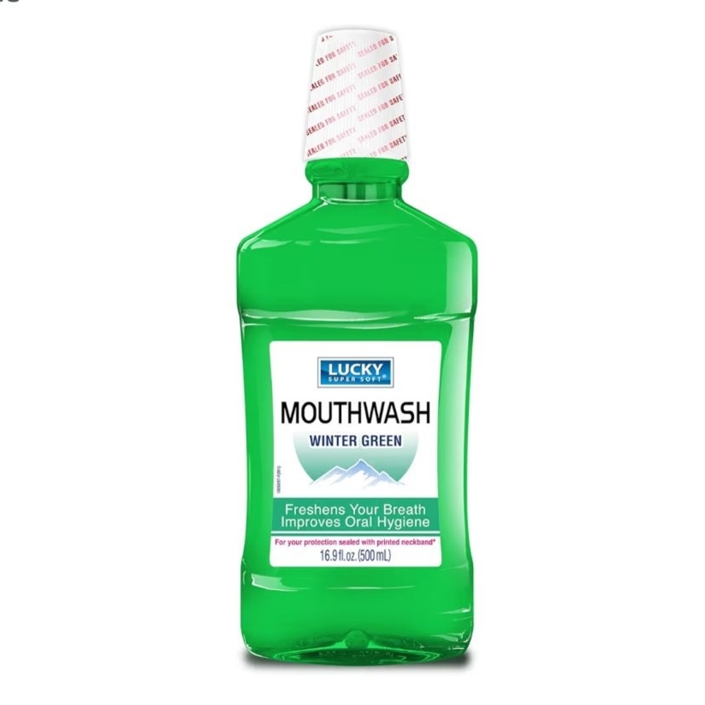 Green Mouthwash X4